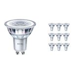 Multipack 10x Philips Corepro LED Spot GU10 PAR16 3.5W 275lm 36D - 840 Blanc Froid | Équivalent 35W