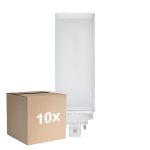 Multipack 10x Ledvance Dulux-TE LED 10W 1100lm - 840 Blanc Froid | 4-Pins - Équivalent 26W