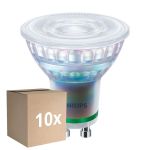 Multipack 10x Philips Master LED Réflecteur GU10 PAR16 2.1W 375lm 36D - 827 Blanc Très Chaud | Équivalent 50W