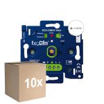 Multipack 10x EcoDim.17 Variateur LED Matter Appuyer/Tourner 0-250W (RLC)