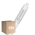 Multipack 10x Ledvance Tube LED T5 HF P Electronic (HF) High Efficiency 7W 1000lm - 830 Blanc Chaud | 55cm - Équivalent 14W