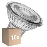 Multipack 10x Ledvance LED Réflecteur GU10 PAR16 6.1W 575lm 36d - 930 Blanc Chaud Blanc Chaud| Dimmable - Équivalent 80W