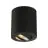 SLV Triledo Plafonnier Aluminium Noir Rond 7.6W 640lm 38D - 830 Blanc Chaud