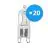 Multipack 20x Osram Halogène G9 HaloPin Eco 60W