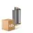 Multipack 10x Nordlux Nico Applique Murale Aluminium Anthracite Up & Down | IP54 - Convient pour 2x GU10