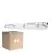 Multipack 4x Ledvance Réglette LED Étanche Imperméable Value 18W 2160lm - 840 Blanc Froid | 60cm 