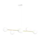 Emibig Suspension Luminaire Gravity Acier Blanc | Convient pour 6x E14 - Max 10W