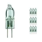 Multipack 10x Philips Microprojection Halogène G4 ampoule Focusline 30 W 