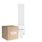 Multipack 10x Ledvance DULUX-S LED 3.5W - 830 Blanc Chaud | 2-Pins - Équivalent 7W