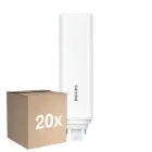 Multipack 20x Philips CorePro PL-T LED Ampoule HF 18.5W - 840 Blanc Froid | 4-Pins - Équivalent 42W
