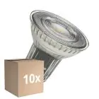 Multipack 10x Ledvance LED Réflecteur GU10 PAR16 6.1W 575lm 36d - 930 Blanc Chaud Blanc Chaud| Dimmable - Équivalent 80W