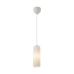 Nordlux Miella Pendelarmatuur Glas Wit | Geschikt voor 1x E27