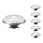 Multipack 6x Philips MASTER LED Spot G53 AR111 10.8W 600lm 40D - 927 Zeer Warm Wit | Beste Kleurweergave - Dimbaar - Vervangt 50W