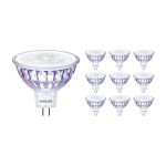 Multipack 10x Philips Master Value LED Spot GU5.3 MR16 5.8W 450lm 36D - 927 Zeer Warm Wit | Beste Kleurweergave - Dimbaar - Vervangt 35W