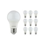 Multipack 10x Noxion Lucent Classic LED E27 Peer Mat 8.5W 806lm - 830 Warm Wit | Vervangt 60W