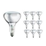 Multipack 10x Philips BR125 IR 250W E27 230-250V Helder