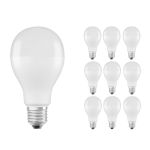 Multipack 10x Ledvance Classic LED E27 Peer Mat 19W 2452lm - 827 Zeer Warm Wit | Vervangt 150W