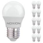 Multipack 10x Noxion Lucent Classic LED E27 Kogel Mat 4.5W 470lm - 827 Zeer Warm Wit | Vervangt 40W