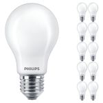 Multipack 10x Philips MASTER Value LED Lamp E27 Peer Mat 3.4W 470lm - 927 Zeer Warm Wit | Beste Kleurweergave - Dimbaar - Vervangt 40W