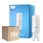 Multipack 10x Philips CorePro LED Capsule G9 Mat 2.7W 300lm - 827 Zeer Warm Wit | Dimbaar - Vervangt 25W
