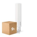 Multipack 9x Philips CorePro PL-C LED 8.9W 1100lm - 840 Koel Wit | 2-Pin - Vervangt 26W