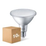 Multipack 10x Philips Master Value LED Lamp Reflector E27 PAR38 13W 1000lm 25D - 927 Zeer Warm Wit | Beste Kleurweergave - Dimbaar - Vervangt 100W