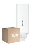Multipack 10x Philips CorePro PL-T LED Lamp HF 6.5W - 840 Koel Wit | 4-Pin - Vervangt 18W