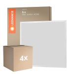 Multipack 4x Ledvance LED Paneel Eco 36W 3600lm - 840 Koel Wit | 60x60cm - UGR <22