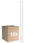 Multipack 10x Philips Corepro PL-L LED 24W 3400lm - 865 Daglicht | 4-Pin - Vervangt 55W