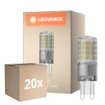 Multipack 20x Ledvance Performance LED Capsule Helder G9 4.4W 600lm - 827 Zeer Warm Wit | Dimbaar - Vervangt 48W