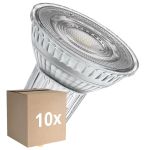 Multipack 10x Ledvance LED Reflector GU10 PAR16 2.4W 230lm 36d - 940 Koel Wit| Dimbaar - Vervangt 35W