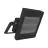 Ledvance LED Floodlight High Mast Aluminium Zwart 280W 33600lm 12D - 730 Warm Wit | IP66 - Symmetrisch - Excl. Driver