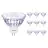 Multipack 10x Philips Master Value LED Spot GU5.3 MR16 7.5W 630lm 36D - 930 Warm Wit | Beste Kleurweergave - Dimbaar - Vervangt 50W
