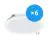Multipack 6x Philips LED Downlight DN065B Metaal Wit 19W 2000lm 110D - 830 Warm Wit | 225mm - Zaagmaat 200mm - IP20