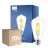 Multipack 10x Philips MASTER Value LED Lamp E27 Edison Filament Helder 5.9W 806lm - 922-927 Dim to Warm | Beste Kleurweergave - Vervangt 60W