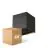 Multipack 4x D'Lite Wandlamp Elingen Aluminium Zwart Up & Down 2.9W 170lm - 830 Warm Wit | IP65 - Werkt Op Batterijen - Lichtsensor