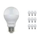 Multipack 10x Noxion Lucent Classic LED E27 Peer Mat 13W 1521lm - 830 Warm Wit | Vervangt 100W