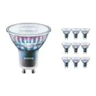 Multipack 10x Philips MASTER LED Spot ExpertColor GU10 PAR16 3.9W 265lm 36D - 927 Zeer Warm Wit | Beste Kleurweergave - Dimbaar - Vervangt 35W