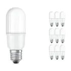 Multipack 10x Ledvance Classic LED E27 Lineair Mat 9W 1050lm - 840 Koel Wit | Vervangt 75W