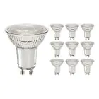 Multipack 10x Noxion LED Spot GU10 PAR16 4W 345lm 36D - 827 Zeer Warm Wit | Dimbaar - Vervangt 50W