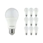 Multipack 10x Noxion Lucent Classic LED E27 Peer Mat 9.5W 1055lm - 827 Zeer Warm Wit | Vervangt 75W