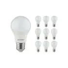 Multipack 10x Noxion Lucent Classic LED E27 Peer Mat 8.5W 806lm - 830 Warm Wit | Vervangt 60W