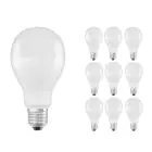 Multipack 10x Ledvance Classic LED E27 Peer Mat 19W 2452lm - 827 Zeer Warm Wit | Vervangt 150W