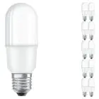 Multipack 10x Ledvance LED Classic Stick LED E27 Mat 8W 806lm - 827 Zeer Warm Wit | Vervangt 60W