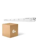 Multipack 6x Ledvance LED Waterdichte Montagebalk Vochtbestendig 46W 6400lm - 865 Daglicht | 150cm