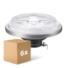 Multipack 6x Philips MASTER LED Spot G53 AR111 14.8W 875lm 24D - 930 Warm Wit | Beste Kleurweergave - Dimbaar - Vervangt 75W