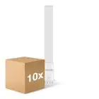 Multipack 10x Noxion Lucent PL-S LED  6W - 840 Koel Wit | 4-Pin - Vervangt 11W