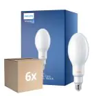 Multipack 6x Philips TrueForce Core LED E27 HPL/SON Mat 36W 6000lm 300D - 840 Koel Wit | Vervangt 125W