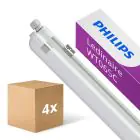 Multipack 4x Philips LED Waterdichte Montagebalk Ledinaire WT065C 30/53W 4100/6800lm - 840 Koel Wit | 150cm