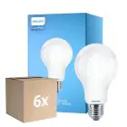 Multipack 6x Philips Corepro LED Lamp E27 Peer Mat 17.5W 2452lm - 840 Koel Wit | Vervangt 150W